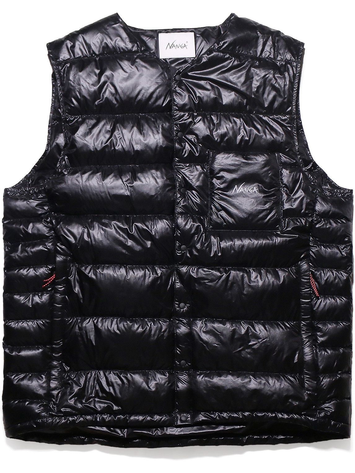 Nanga - Quilted Recycled Shell Down Gilet - Black