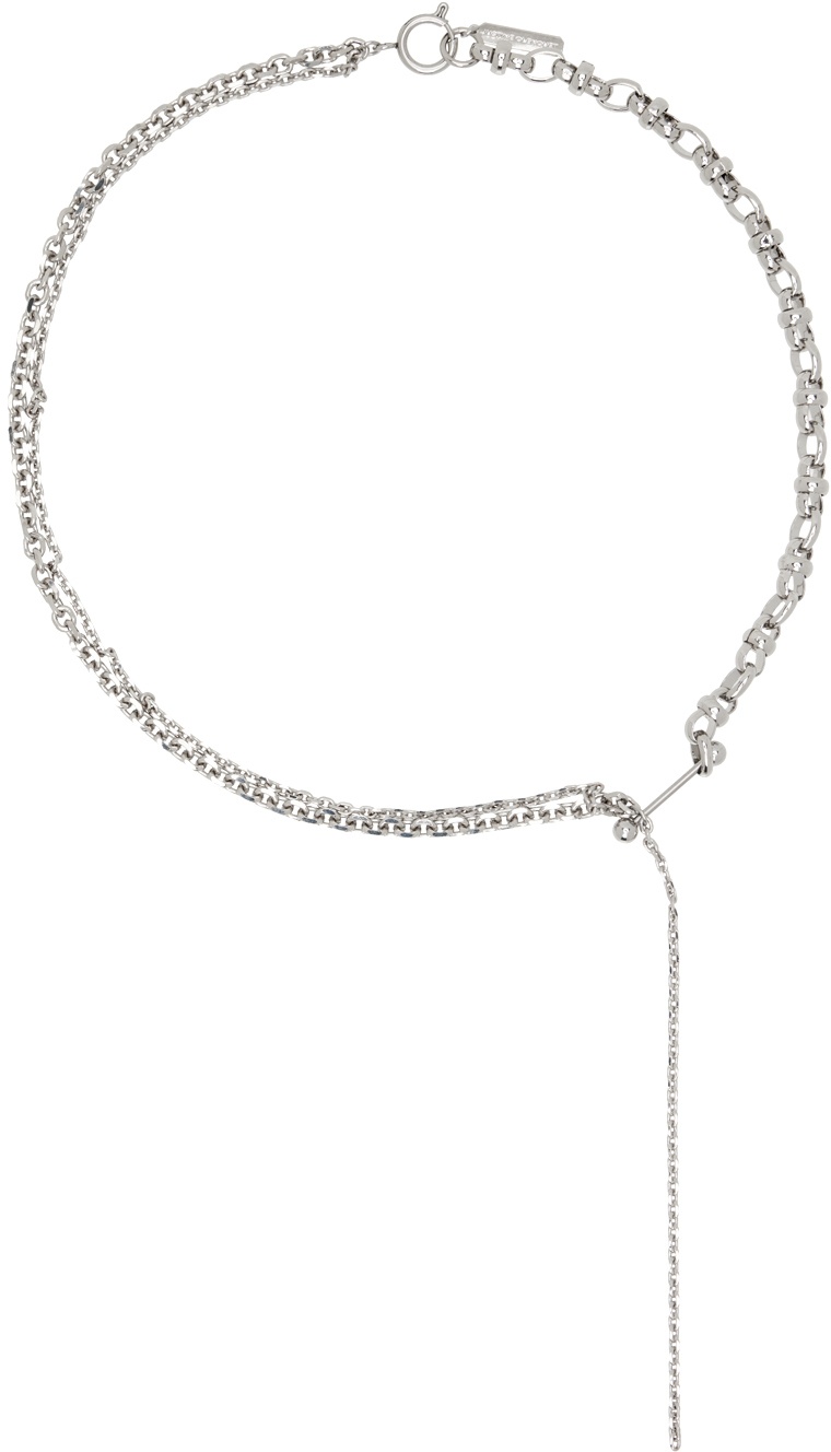 Justine Clenquet Silver Kim Necklace
