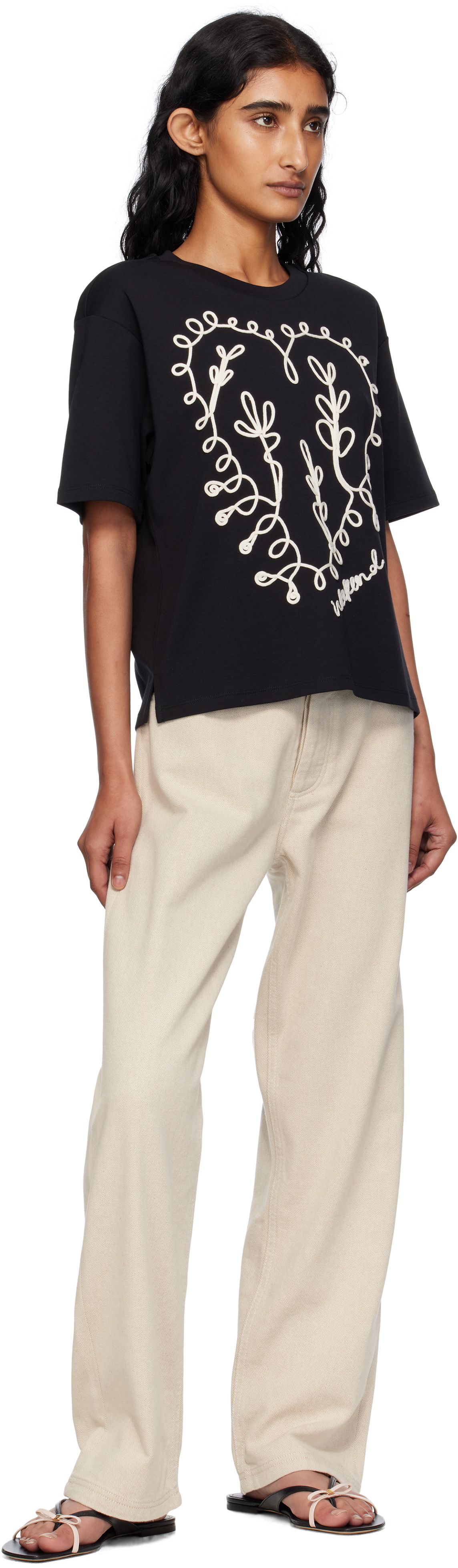 Weekend Max Mara Black Lecco T-shirt