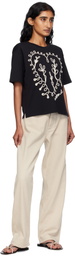 Weekend Max Mara Black Lecco T-shirt