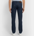 Incotex - Slim-Fit Distressed Denim Jeans - Blue