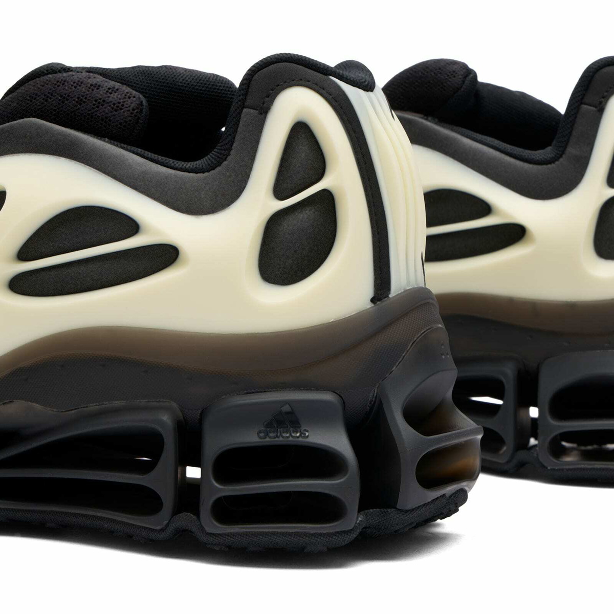 Adidas x Willy Chavarria Mega Low Sneaker in Core Black/Cream White/Core Black