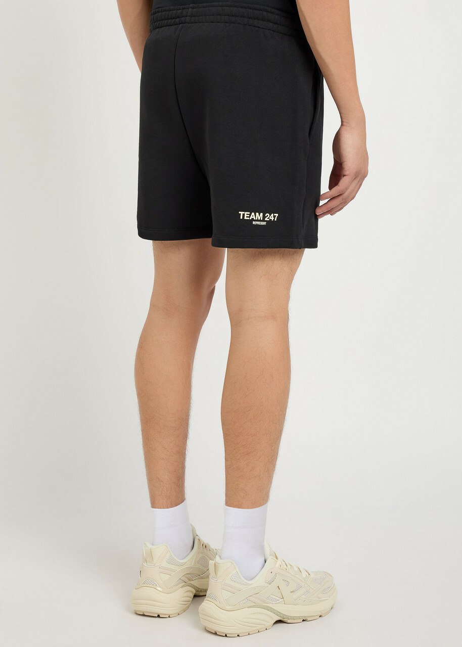 Represent Team 247 Cotton Shorts Black