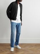 Dolce&Gabbana - Logo-Appliquéd Shell Bomber Jacket - Black