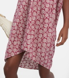 Visvim - Ruana printed cotton midi dress