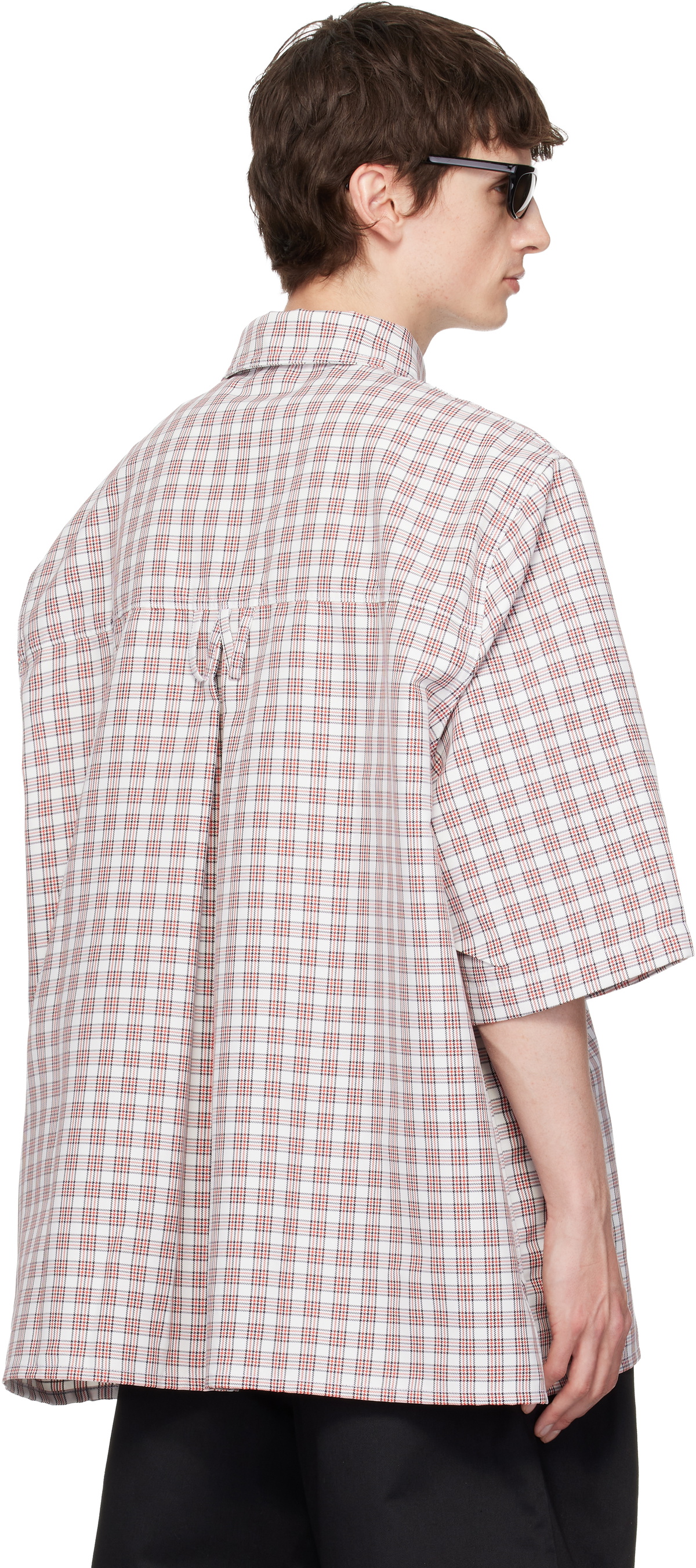 WILLY CHAVARRIA White & Red S/S Corcoran Shirt