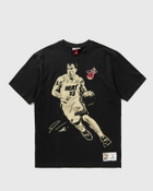 Mitchell & Ness NBA BLOCKBUSTER SS PLAYER TEE VINTAGE LOGO MIAMI HEAT JASON WILLIAMS Black Mens Shortsleefe