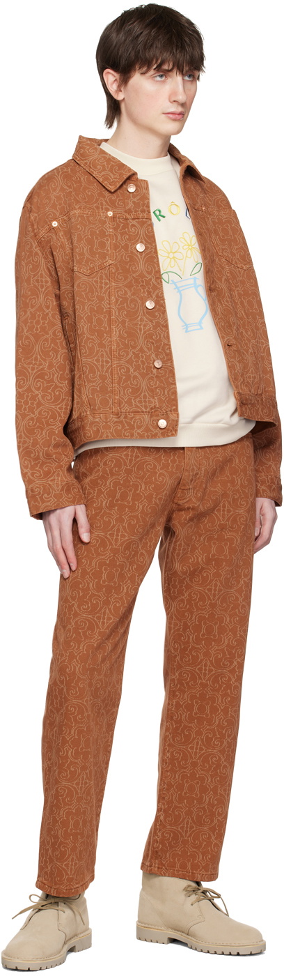 Drôle De Monsieur Brown 'La Veste Jeans Faïence' Denim Jacket