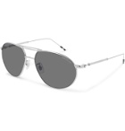 Montblanc - Aviator-Style Silver-Tone Sunglasses - Unknown