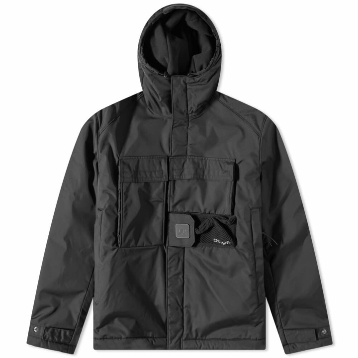 Photo: C.P. Company Men's Metropolis Dynatec Hooded Jacket in Black