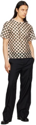 Steven Passaro Green & Pink Pattern T-Shirt