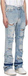 Who Decides War Blue Gnarly Jeans