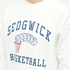 Uniform Bridge Men's Basketball Sweatshirt in Off White