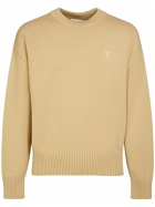 AMI PARIS - Adc Cotton & Wool Crewneck Sweater
