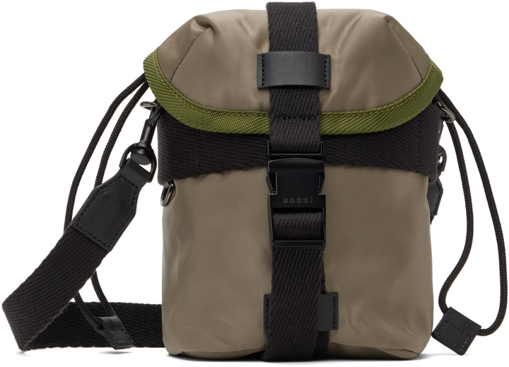 Photo: sacai Taupe Alice Crossbody Bag