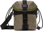 sacai Taupe Alice Crossbody Bag