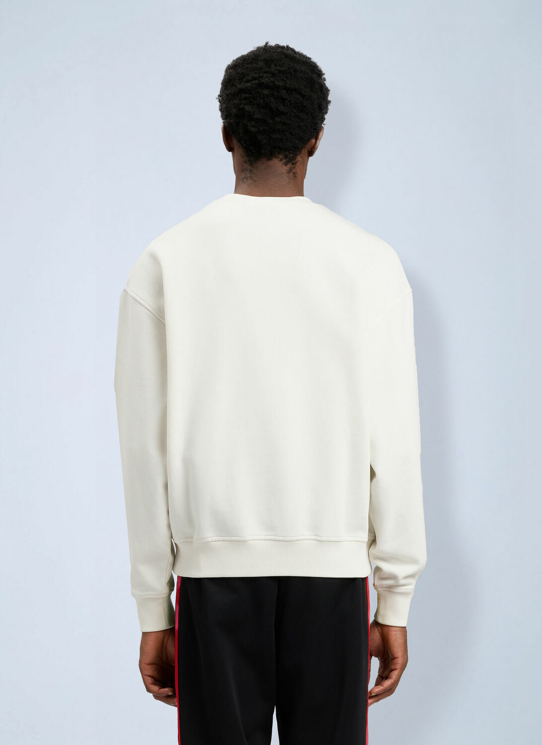 Palm Angels Neck Logo Sweatshirt