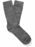 Howlin' - Wally Merino Wool-Blend Socks - Gray