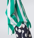Jacquemus Camargue striped cotton poplin shirt