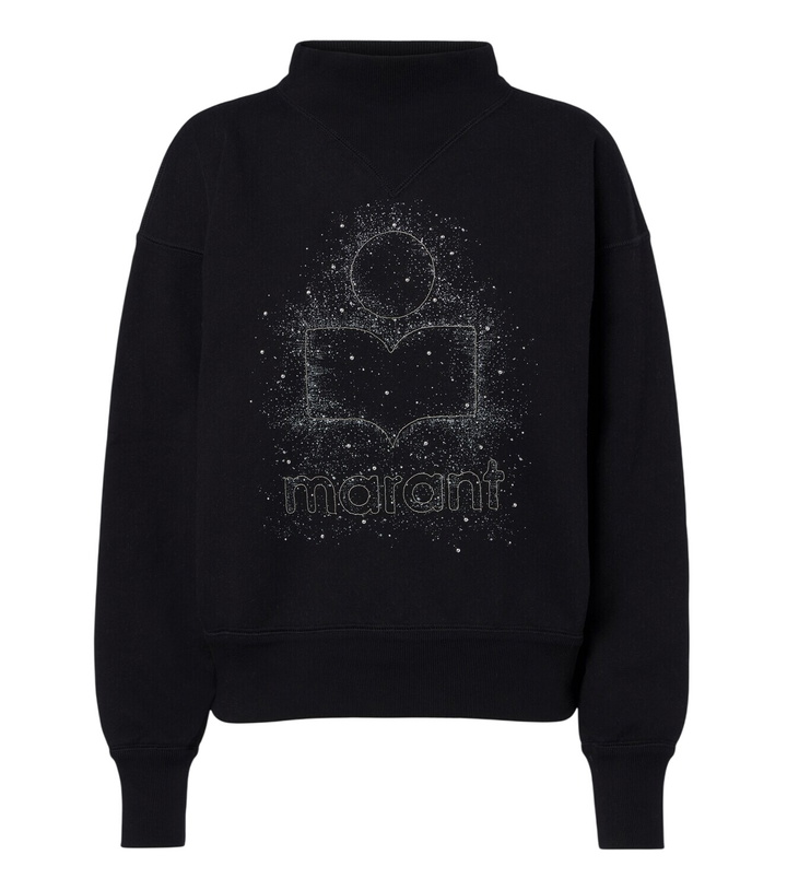 Photo: Marant Etoile Moby sequined cotton-blend sweatshirt
