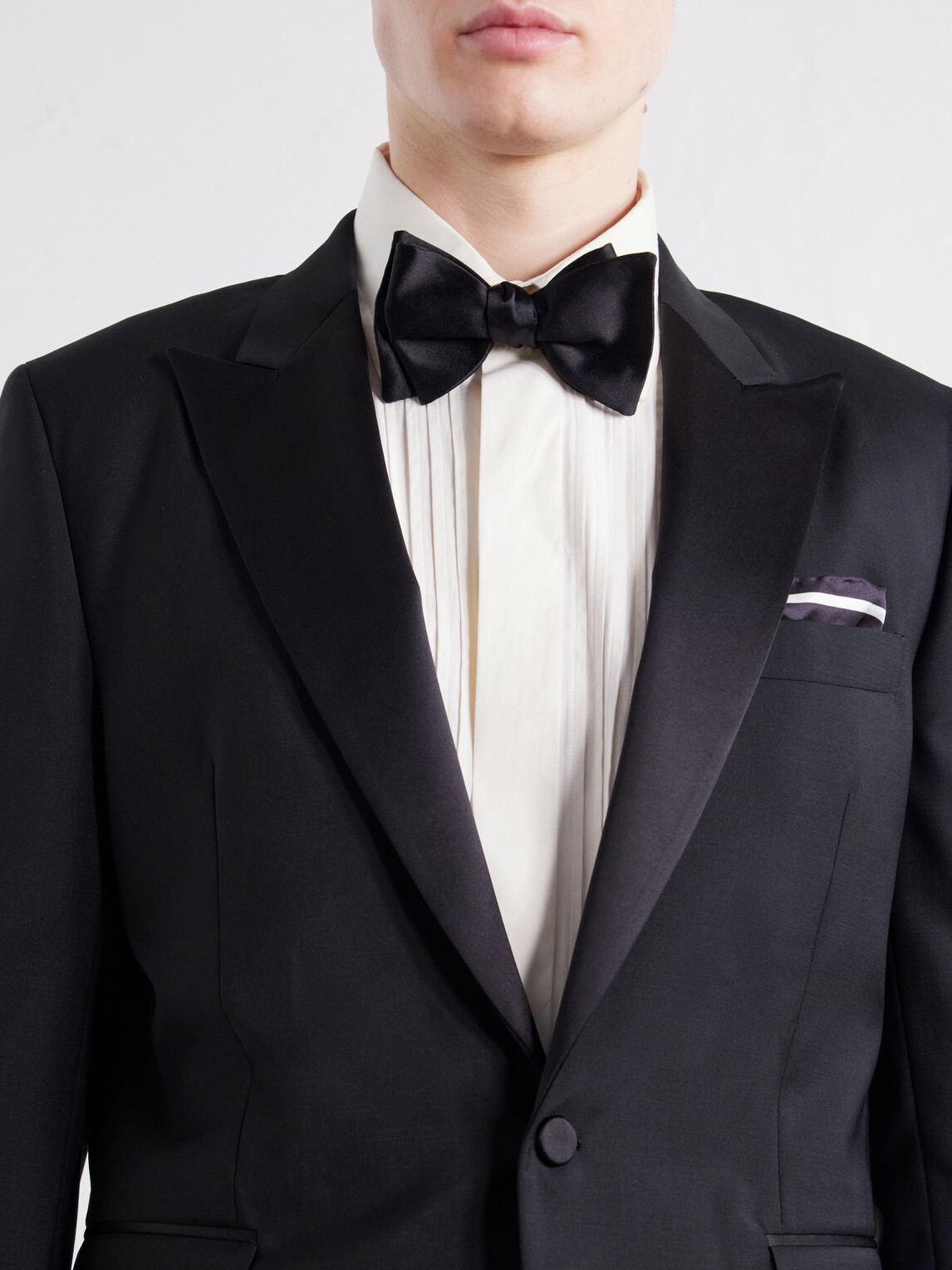 Paul Smith - Wool and Mohair-Blend Suit Jacket - Black