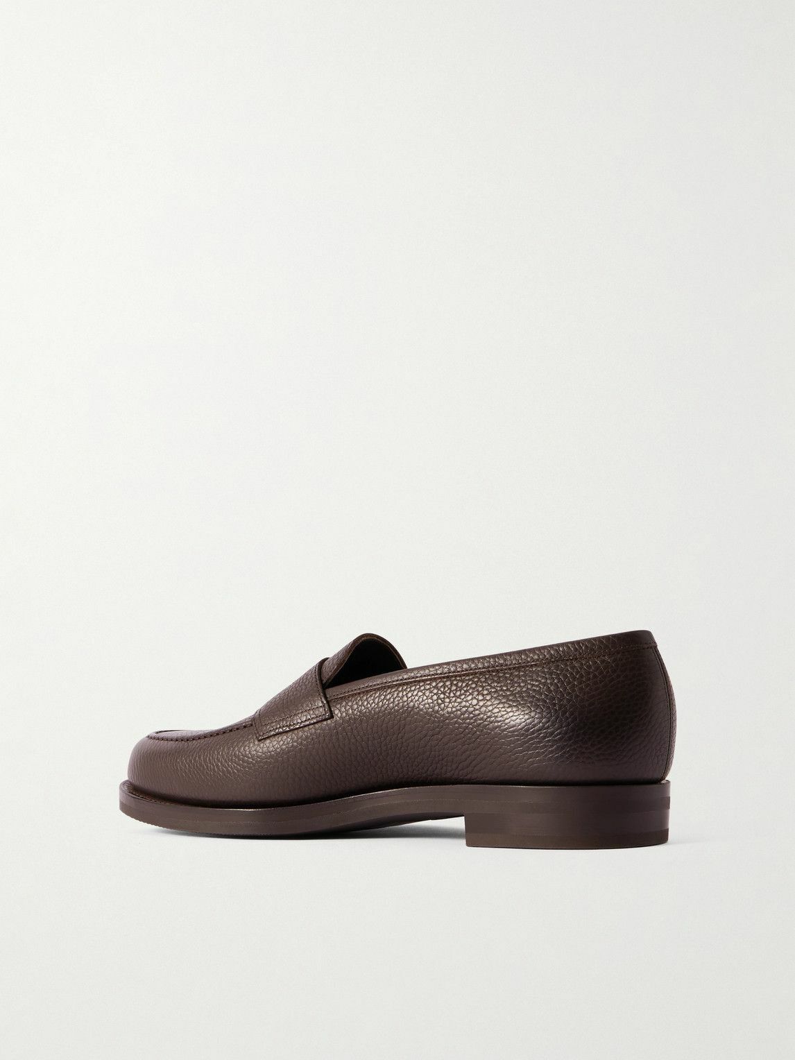 Edward Green - Pimlico Full-Grain Leather Penny Loafers - Brown