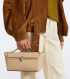Savette Symmetry Trapeze Small leather top-handle bag