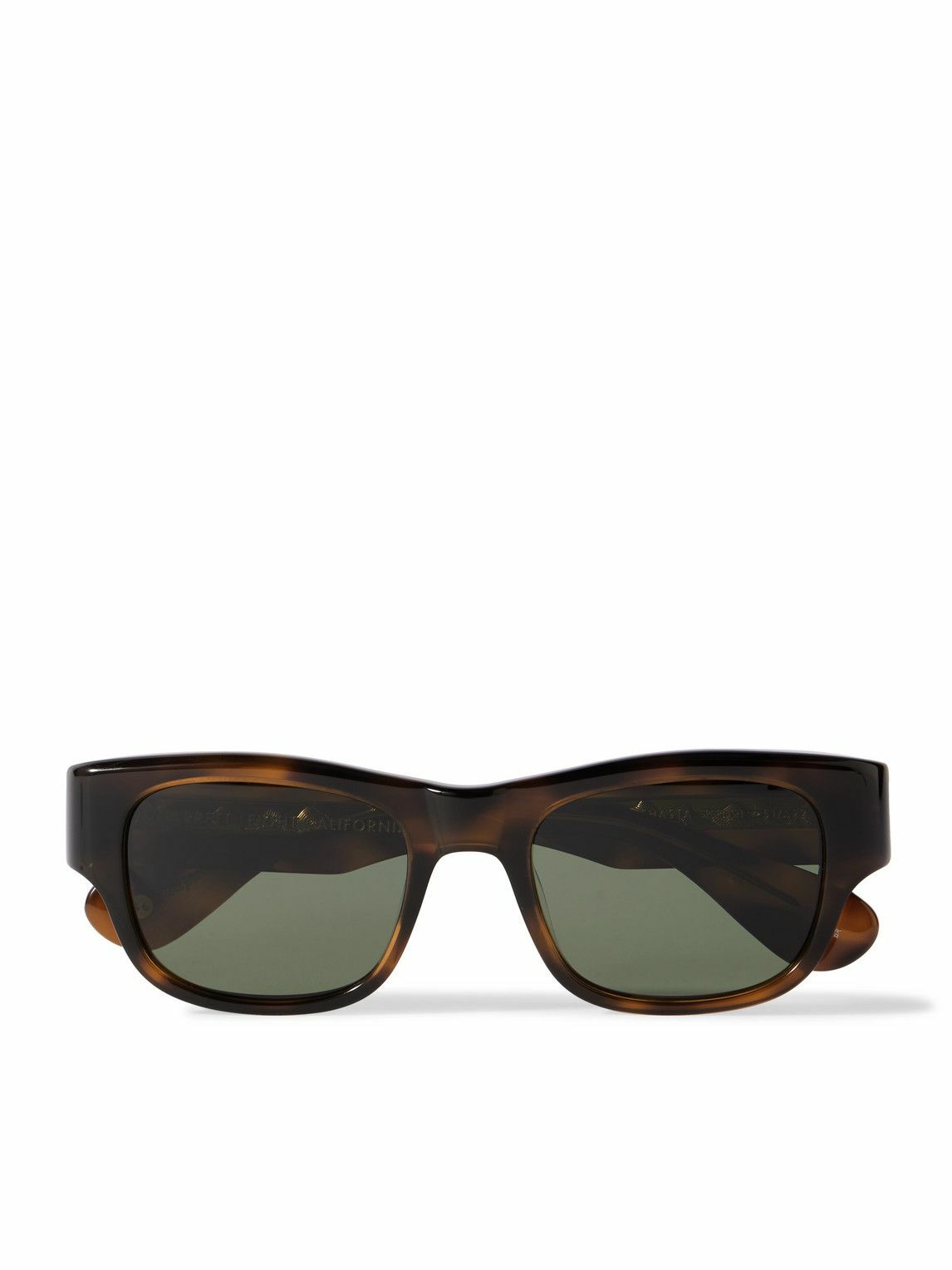 Garrett Leight California Optical - Shasta D-Frame Tortoiseshell Acetate Polarised Sunglasses