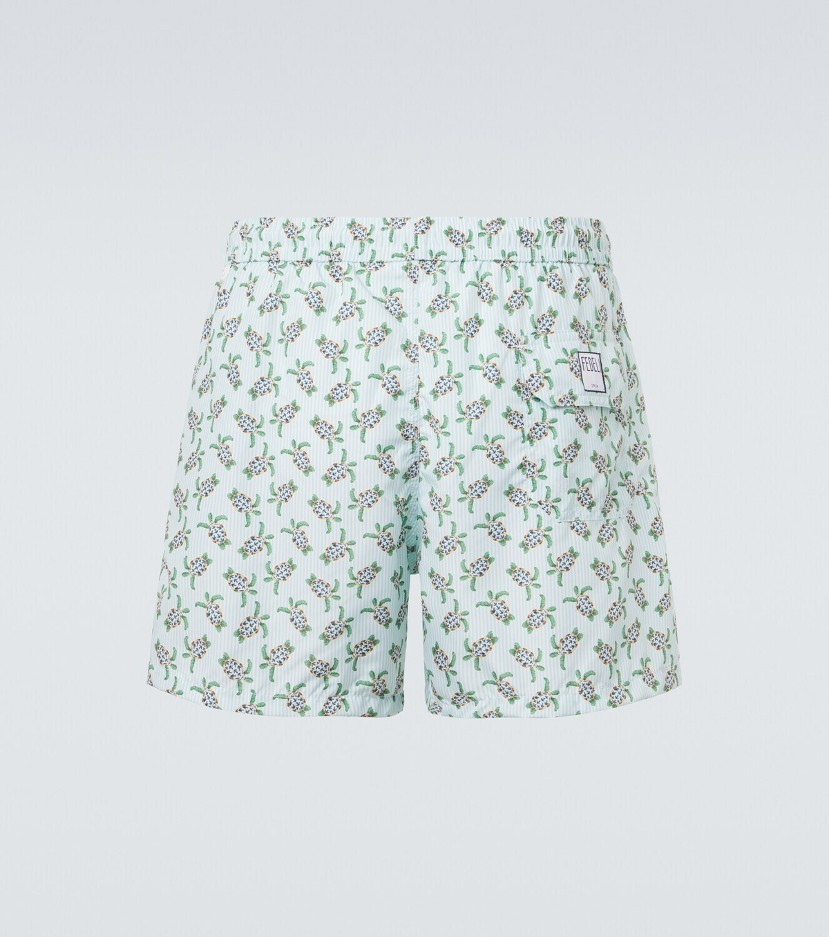 Fedeli Madeira printed swim trunks