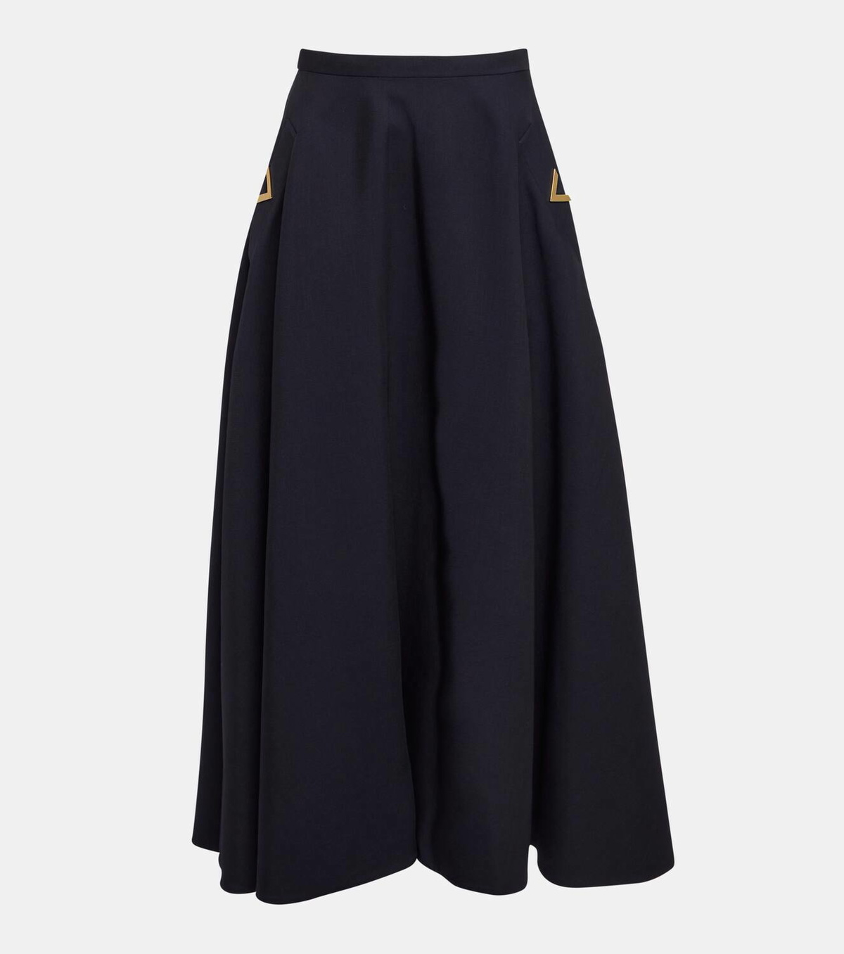 Valentino Crêpe Couture A-line midi skirt Valentino