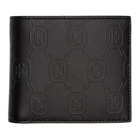 Neil Barrett Black Monogram Wallet