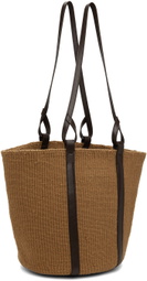 Chloé Brown Mifuko Edition Large Basket Tote