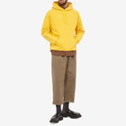 Beams Plus Men's Athletic Popover Hoody in Yellow