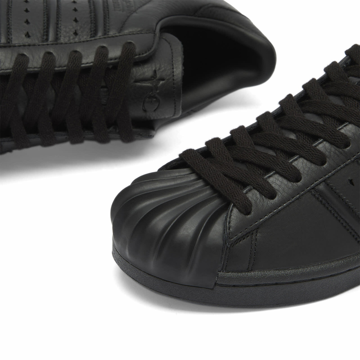 Adidas Men's x Thug Club Superstar Vintage Sneaker in Core Black