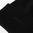 Pangaia Regenerative Merino Knit Beanie in Black