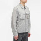 Belstaff Men's Outline Ripple Shell Overshirt in Cloud Grey