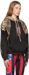 BARRAGÁN Black Camouflage Hoodie