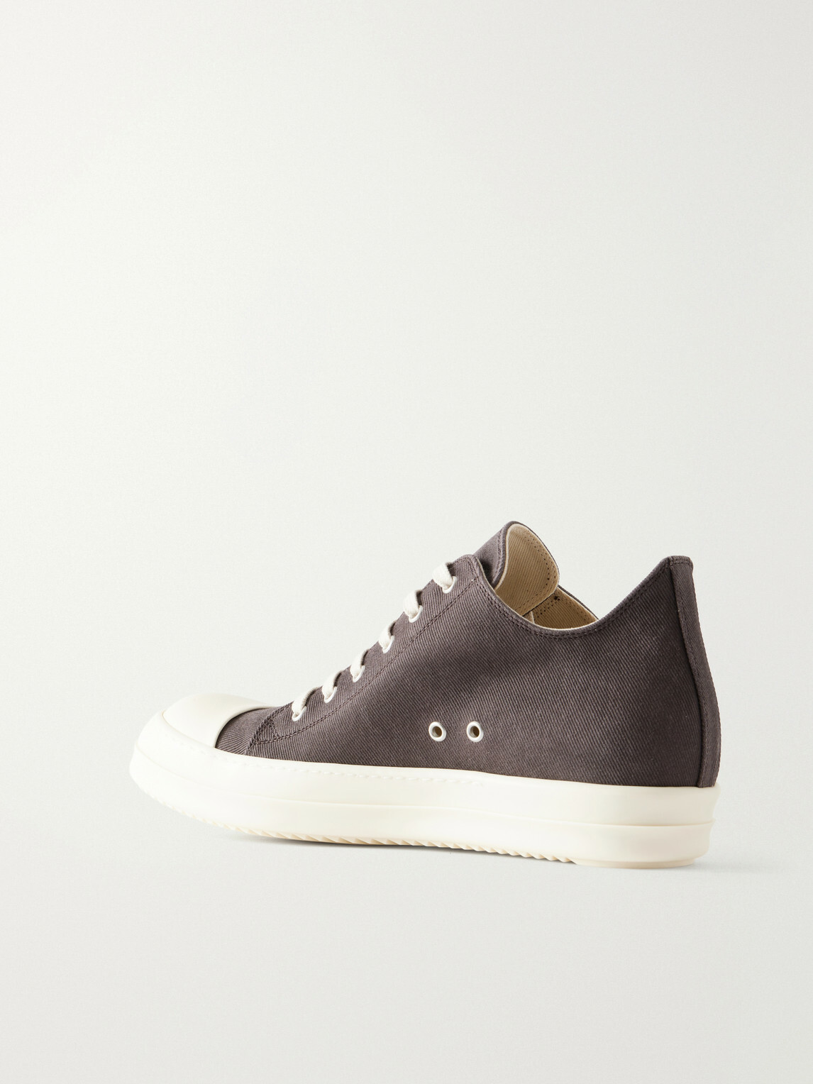 DRKSHDW by Rick Owens - Ramones Denim Sneakers - Red