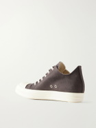 DRKSHDW by Rick Owens - Ramones Denim Sneakers - Red