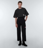 Incotex x Facetasm Logo cotton jersey T-shirt