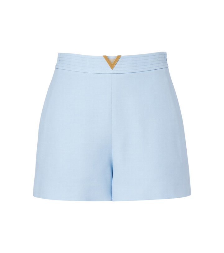 Photo: Valentino Crepe Couture VGold shorts