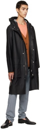 Gabriela Hearst Black Coated Coat