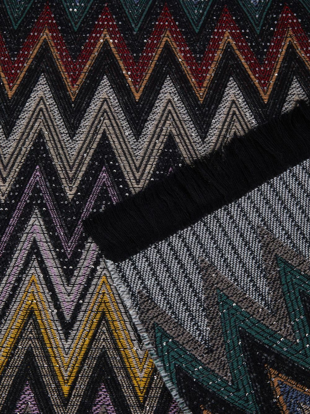 Missoni Home Grey, Black And Beige Chen Throw 140x200cm