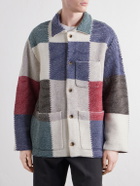 Aimé Leon Dore - Patchwork Intarsia-Knit Wool-Blend Jacket - Multi