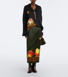 Dries Van Noten Small embellished top-handle bag