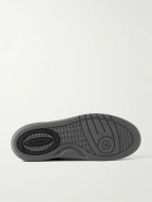 Givenchy - Suede-Trimmed Leather Sneakers - Black