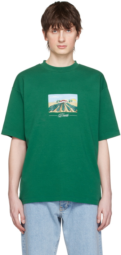 Photo: Drôle De Monsieur Green 'Le T-Shirt Vignes' T-Shirt