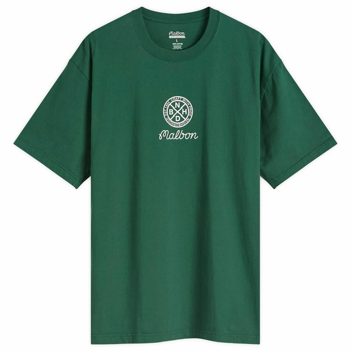Photo: Neighborhood Men's x Malbon Golf SS-2 T-Shirt in Green