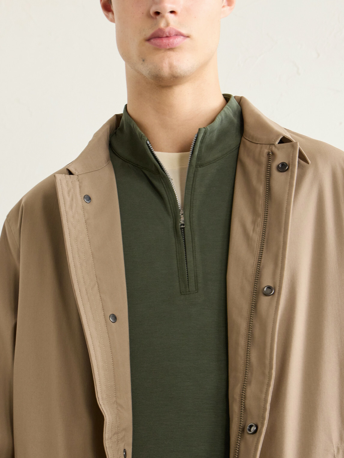Peter Millar - Jersey Half-Zip Sweater - Green