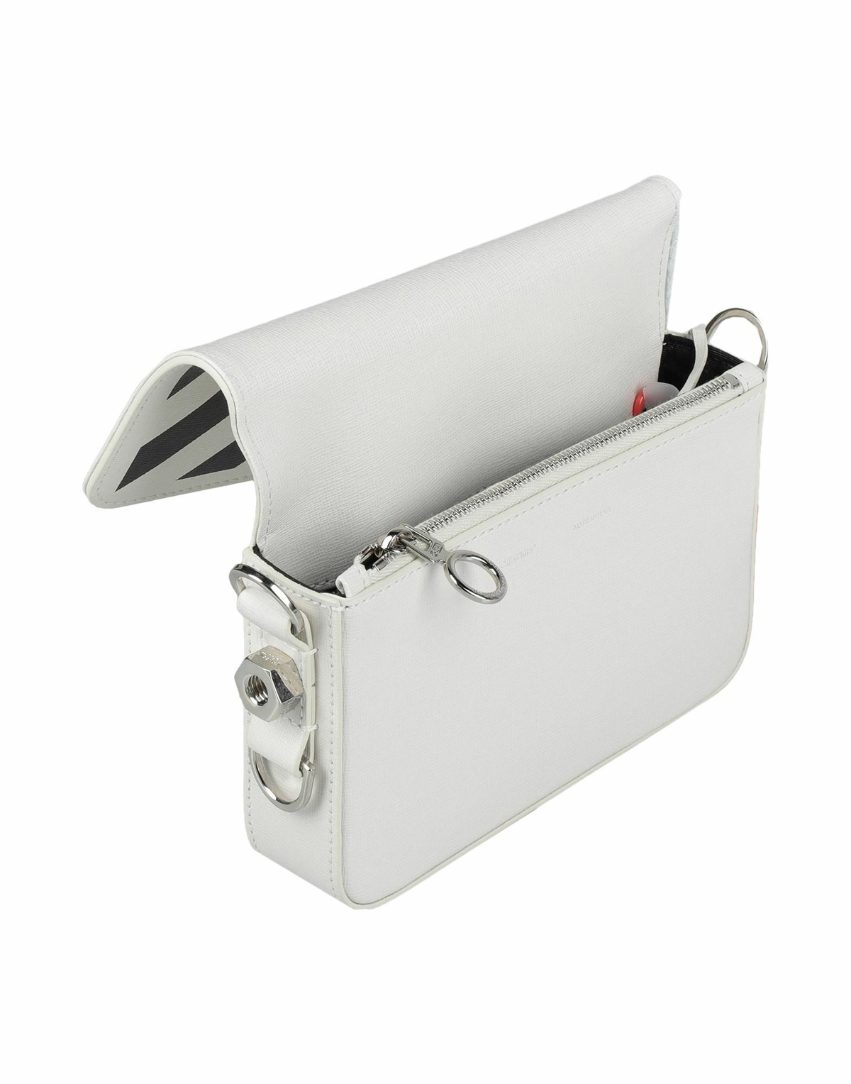 Off-white Womens Cross-body bag in White